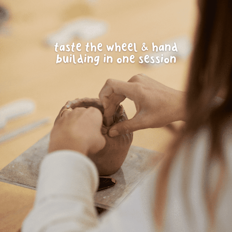 Class Combo - Try Wheel & Hand Building (All Ages)