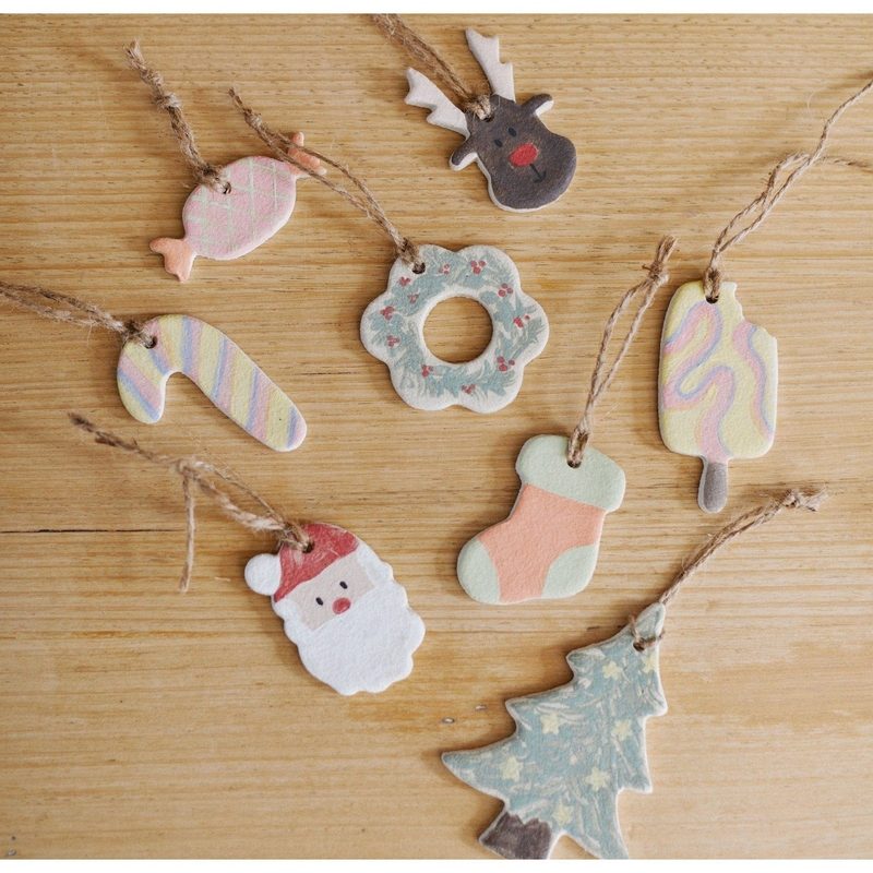 Letters & Little Things | DIY Ceramic Ornaments π