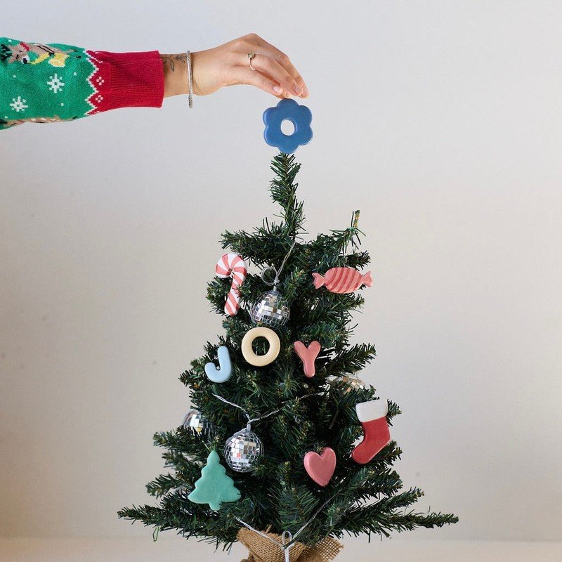 Letters & Little Things | DIY Ceramic Ornaments 🎄