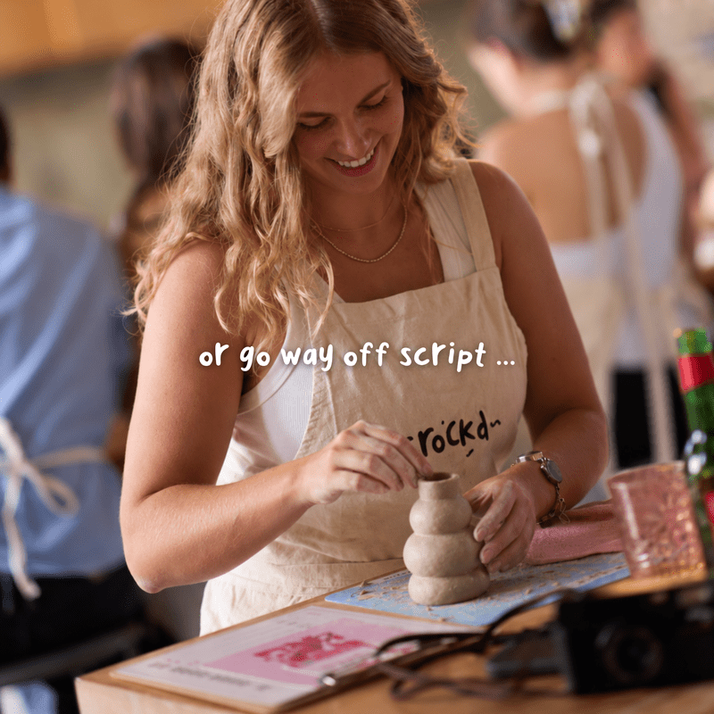 Clay & Sip ~ Make By Menu (BYO, 18+)
