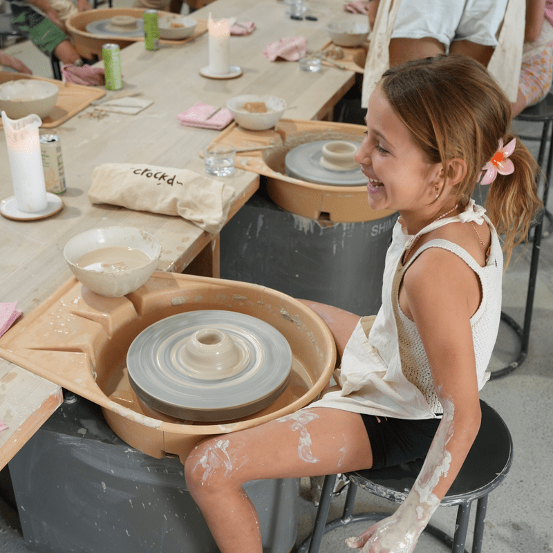 Kids School Holidays Pottery Class (Ages 7+)