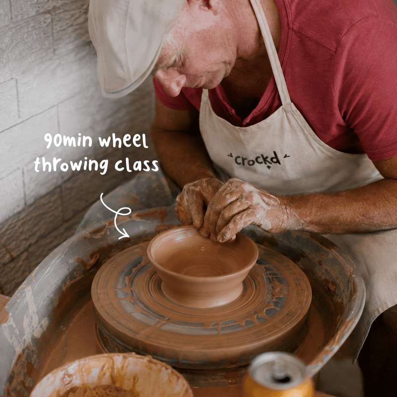 Dad Takes the Wheel ~ Father's Day Pottery Class (Ages 10+)