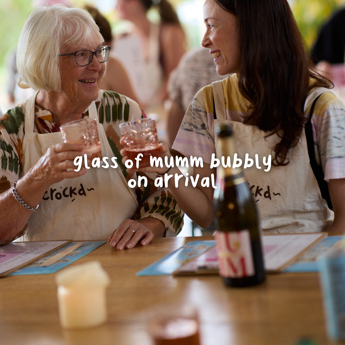 Mugs with Mumm ~ Mother's Day Pottery Class