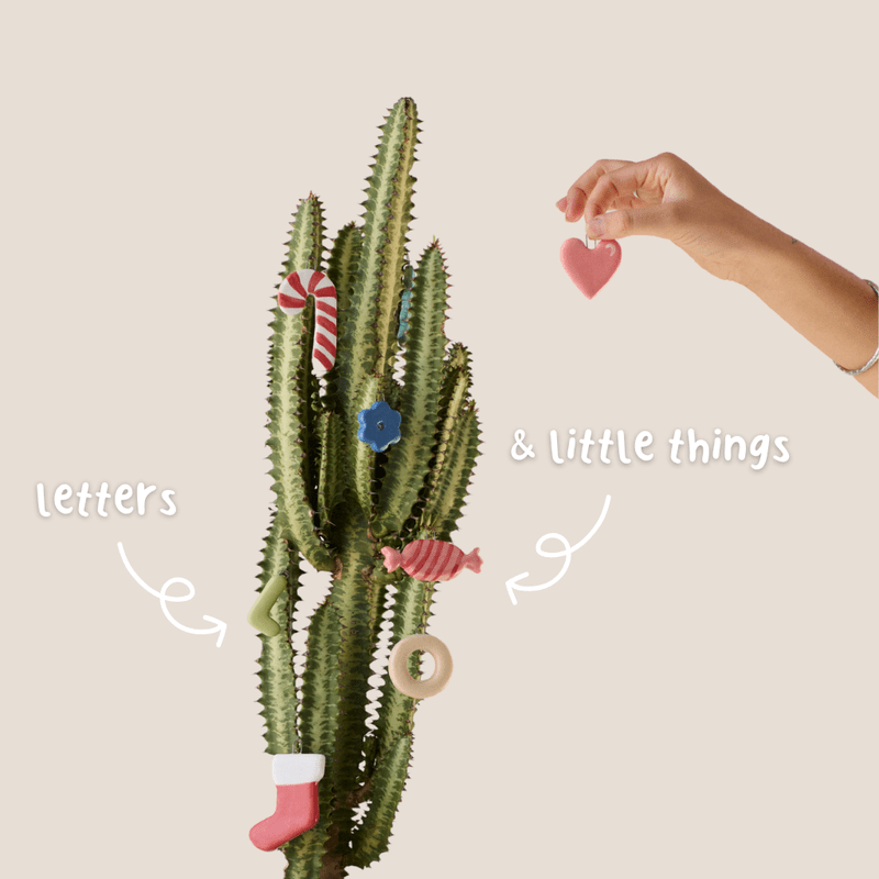 Letters & Little Things | DIY Ceramic Ornaments 🎄