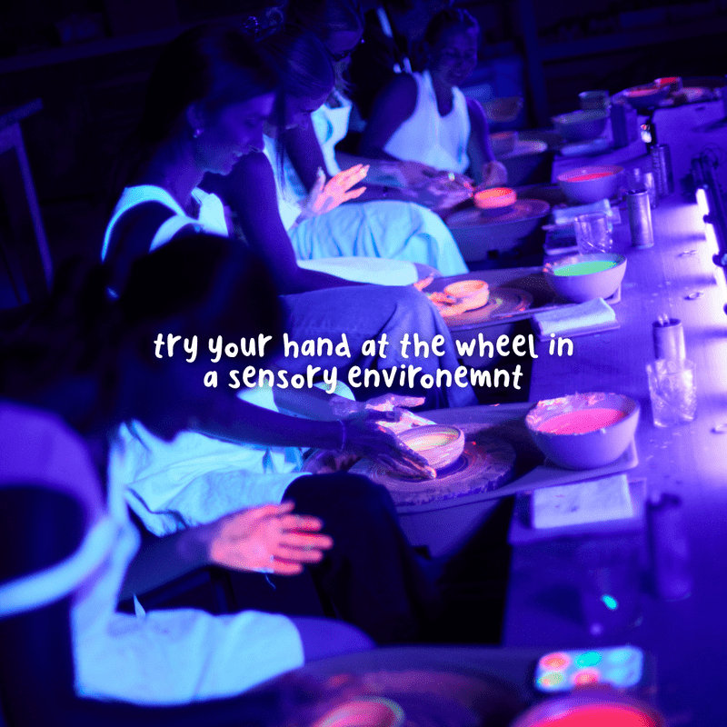 Glow in the Dark Wheel Throwing (BYO, 18+)