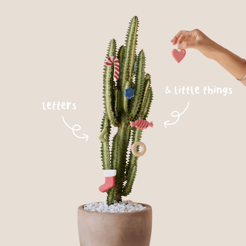 Letters & Little Things | DIY Ceramic Ornaments 🎄