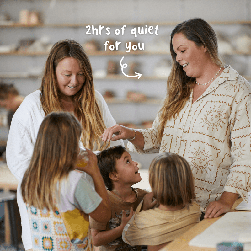 Kids School Holidays Pottery Class (Ages 7+)