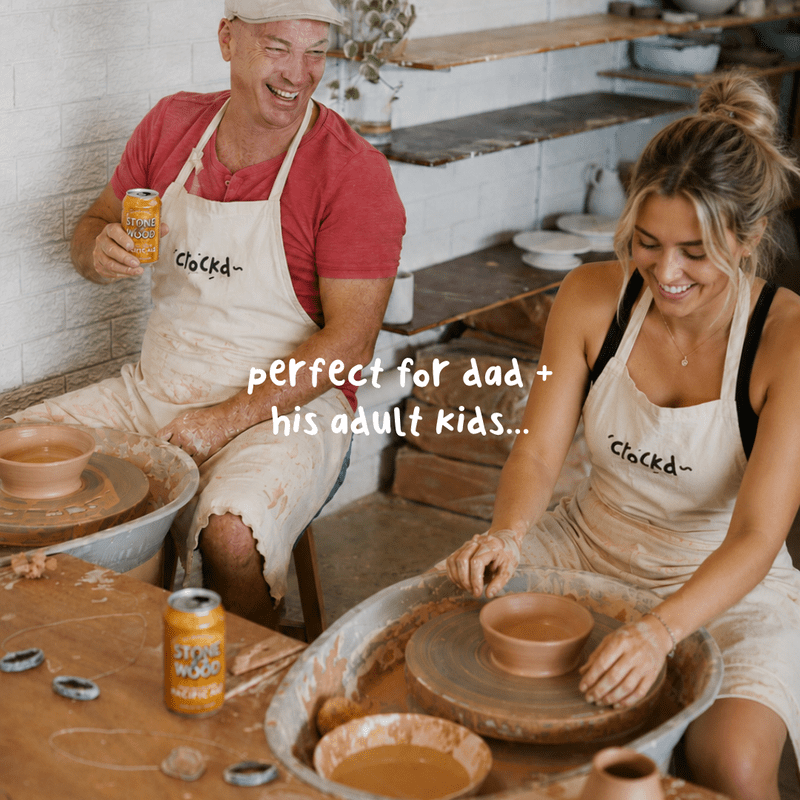Dad Takes the Wheel ~ Father's Day Pottery Class (Ages 10+)