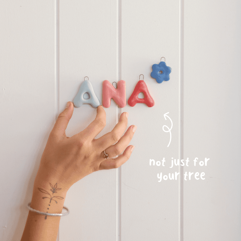 Letters & Little Things | DIY Ceramic Ornaments 🎄