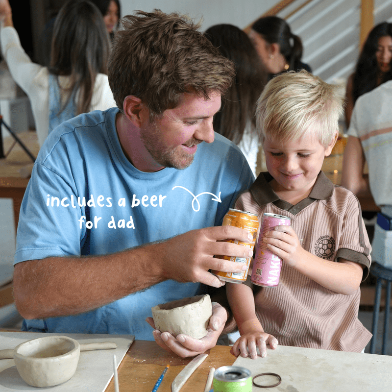 Pottery With Papa ~ Father's Day Pottery Class (Ages 5+)