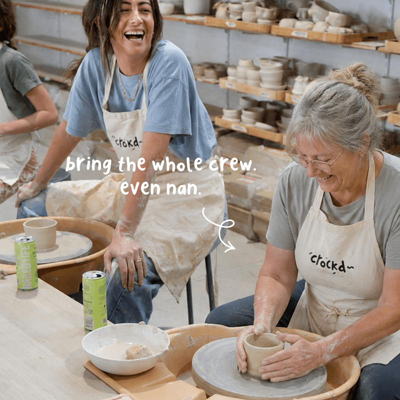 Dad Takes the Wheel ~ Father's Day Pottery Class (Ages 10+)