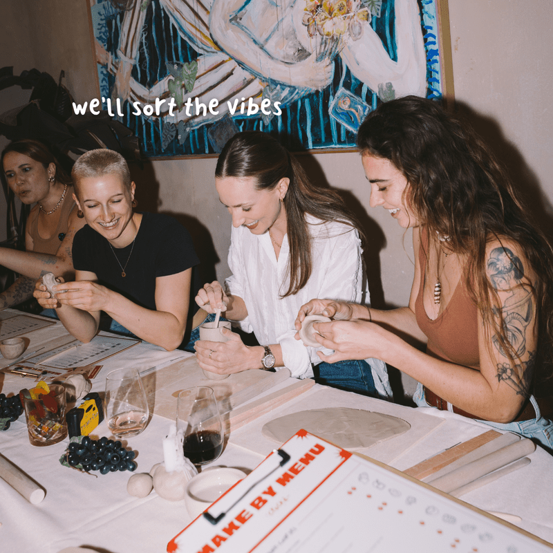 Clay & Sip ~ Make By Menu (BYO, 18+)