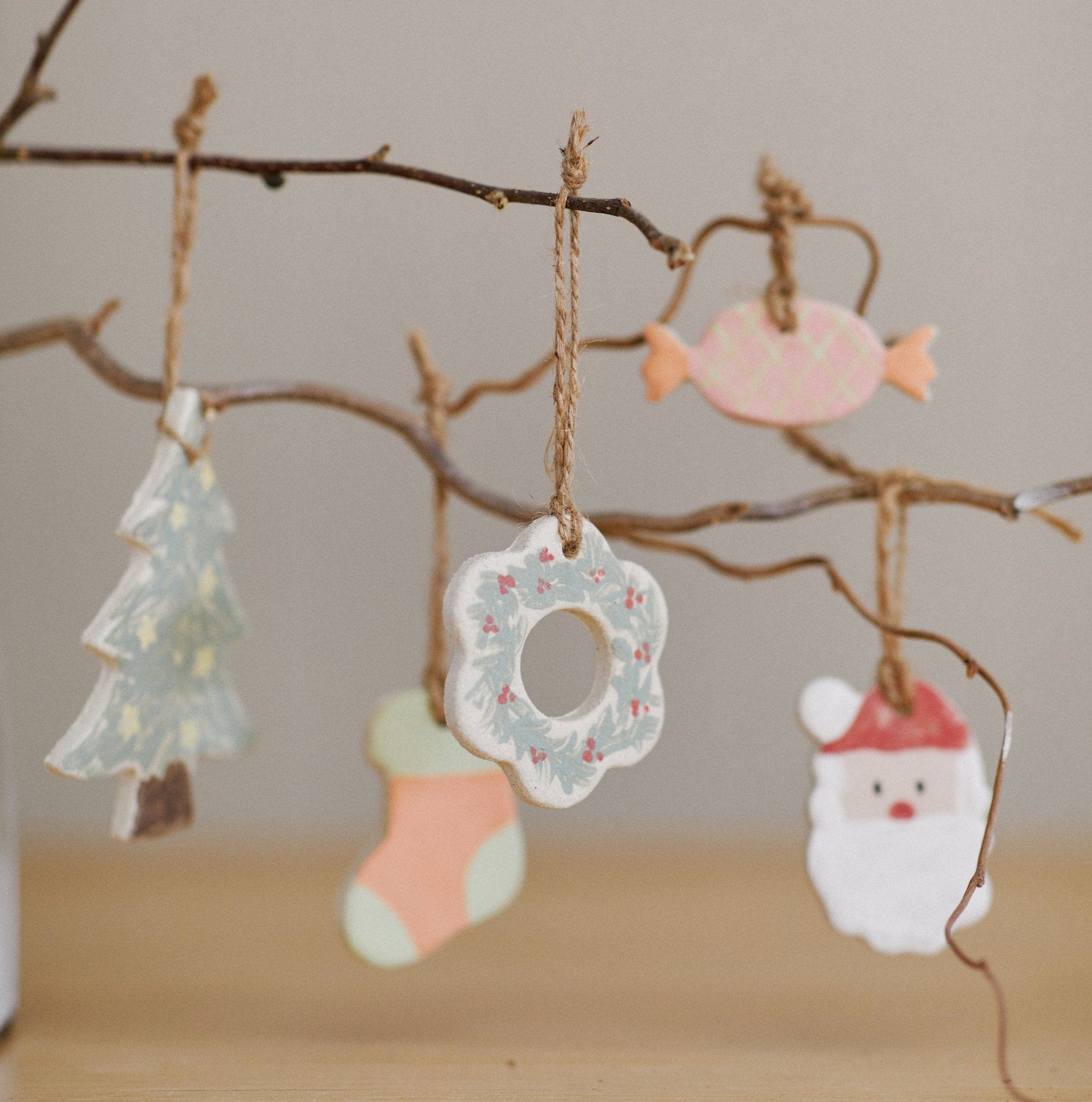 Letters & Little Things | DIY Ceramic Ornaments 🎄
