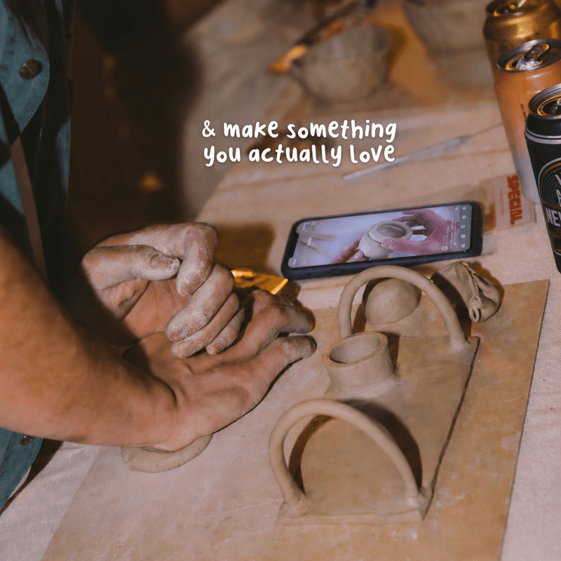 Clay & Sip ~ Make By Menu (BYO, 18+)