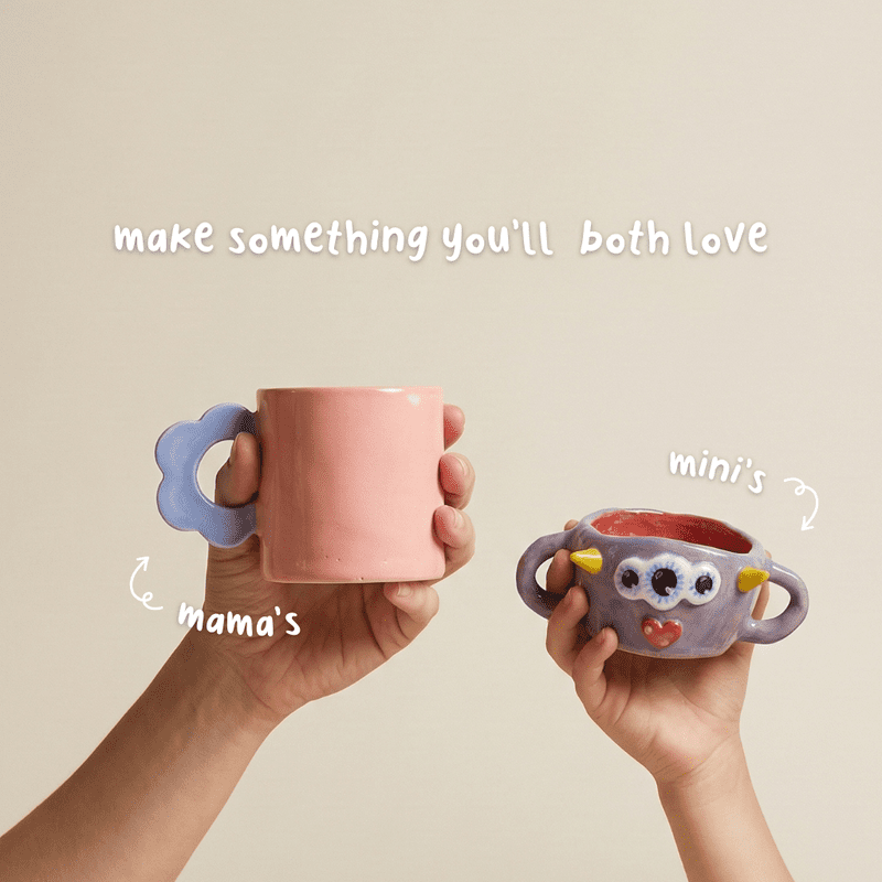 Mama's & Minis: Pottery Play (Ages 5+)