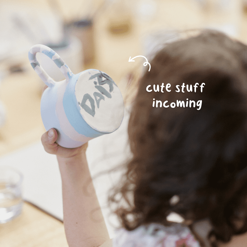 Mama's & Minis: Pottery Play (Ages 5+)