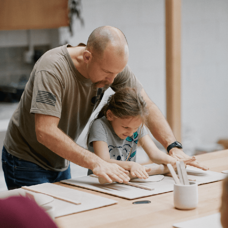 Pottery With Papa ~ Father's Day Pottery Class (Ages 5+)
