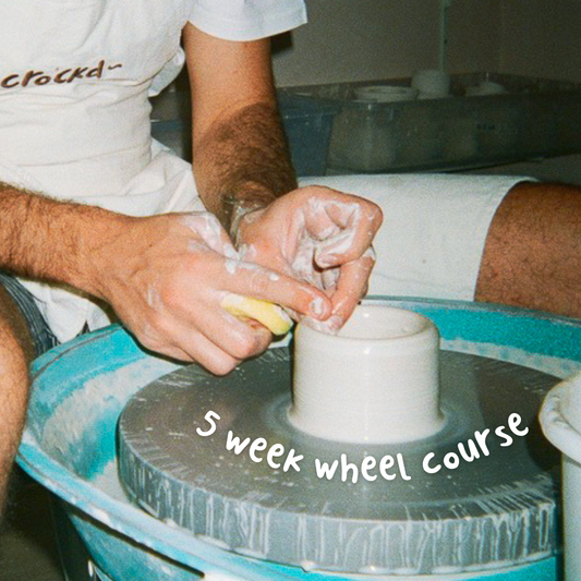 Week 1 of Wheel Throwing Beginner Course: Introduction