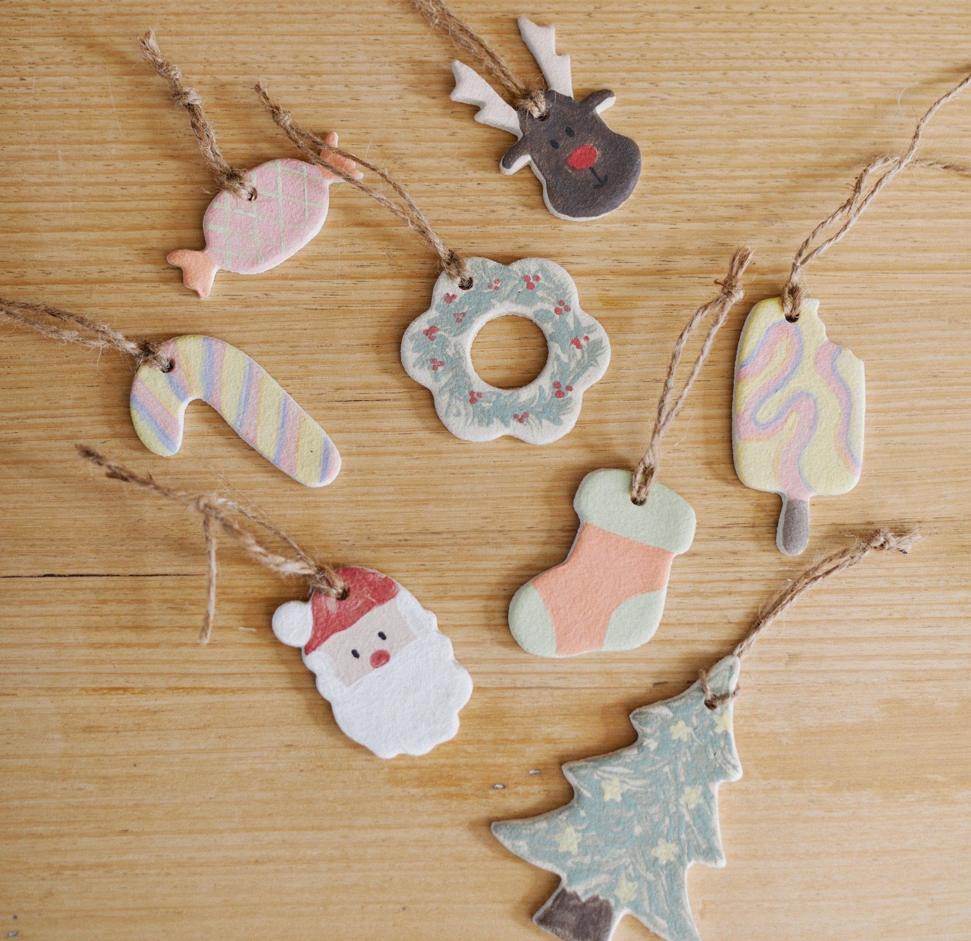 Letters & Little Things | DIY Ceramic Ornaments 🎄