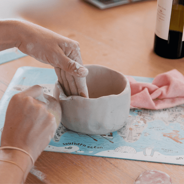 Sip & Sculpt: Pinch Pots (BYO, 18+)
