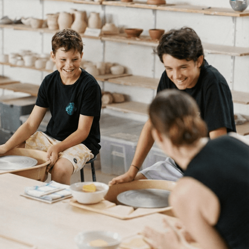 Kids School Holidays Pottery Class (Ages 7+)