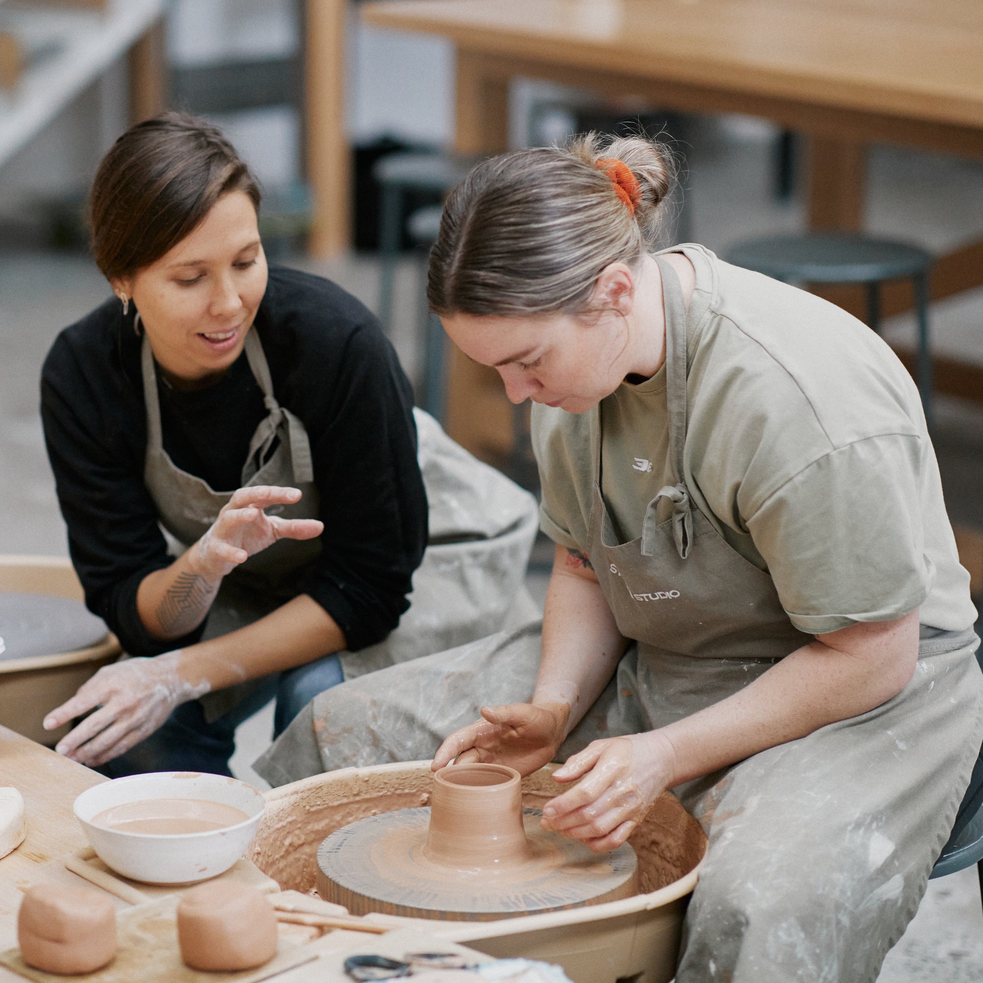 Wheel Throwing Tutoring (10-Week Course)