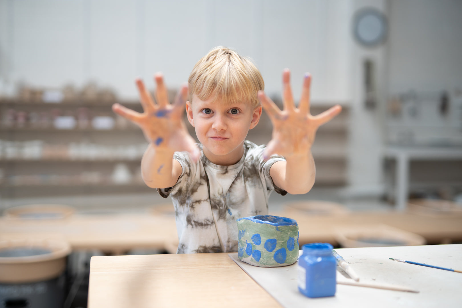 Kids School Holidays Pottery Class (Ages 7+)