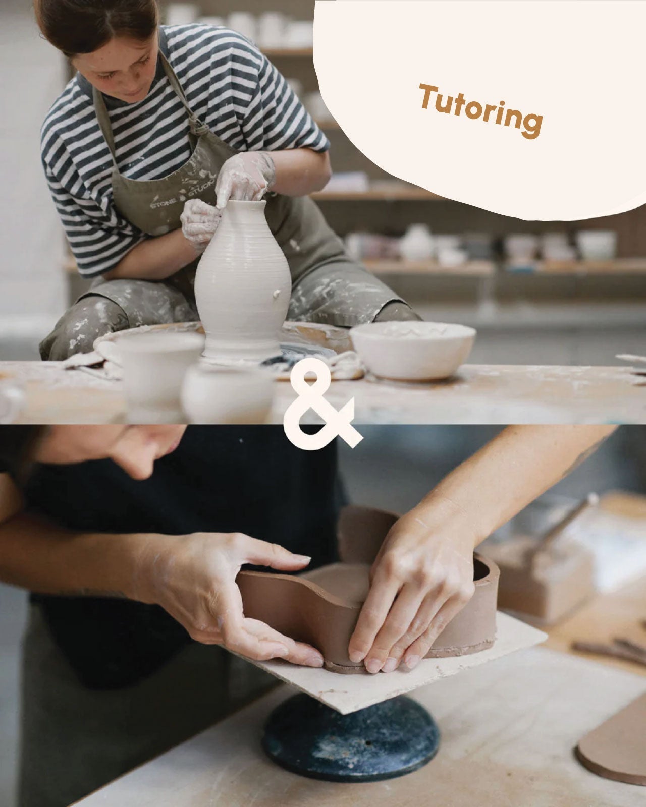 Overview of mixed pottery techniques class