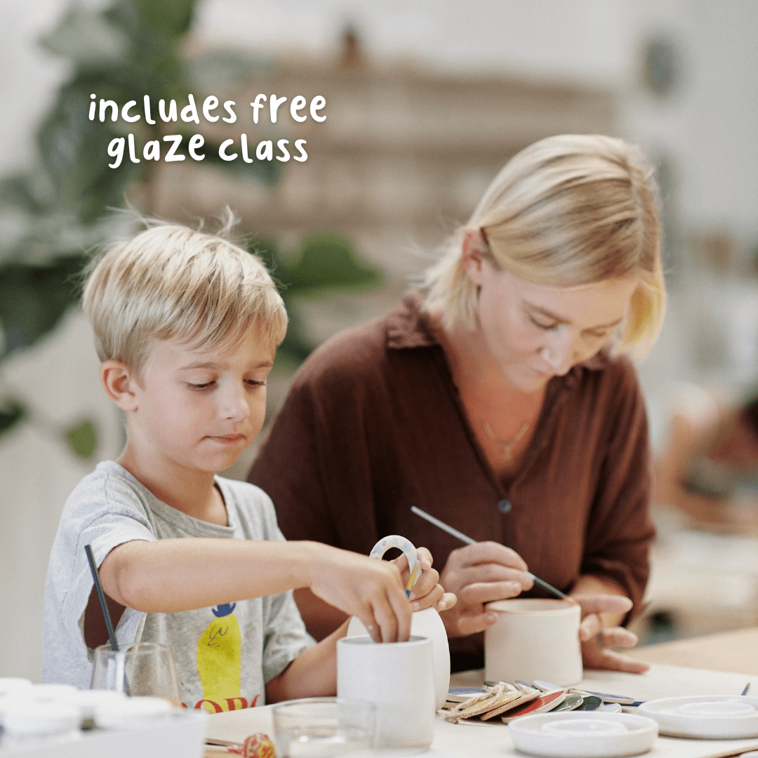 Mama's & Minis: Pottery Play (Ages 5+)
