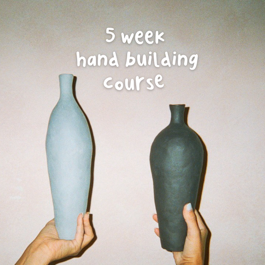 Week 1: Introduction to hand building techniques