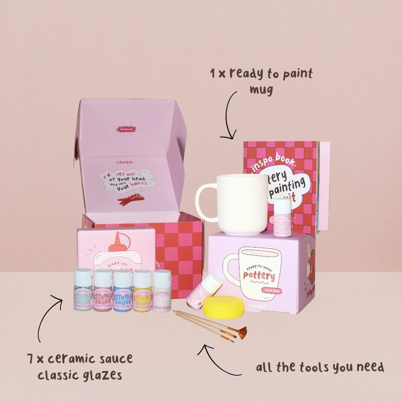 Pottery Painting Kit - Large Mug