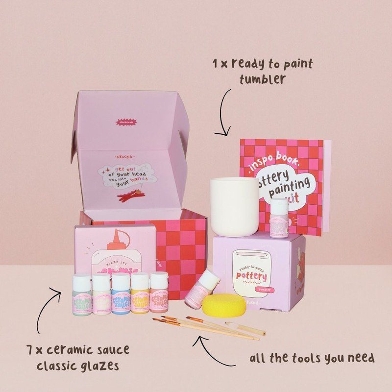 Pottery Painting Kit - Tumbler